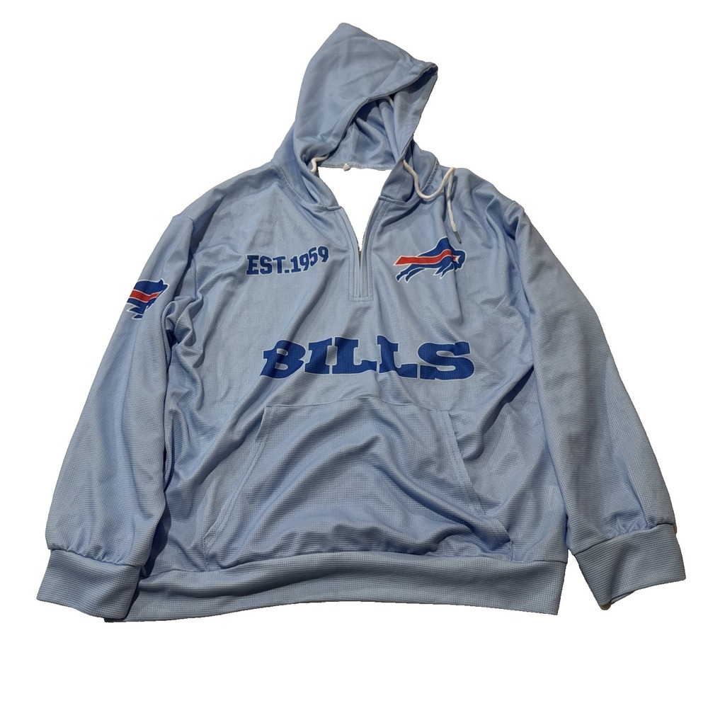 Buffalo Bills Pull Over Jacket Size Medium